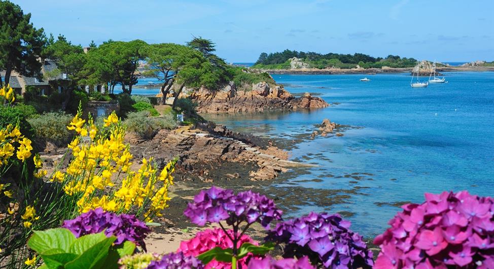 Het eiland Bréhat bij de 3-sterren camping Armor Loisirs in Trébeurden Côtes d'Armor-Bretagne - Camping Armor Loisirs