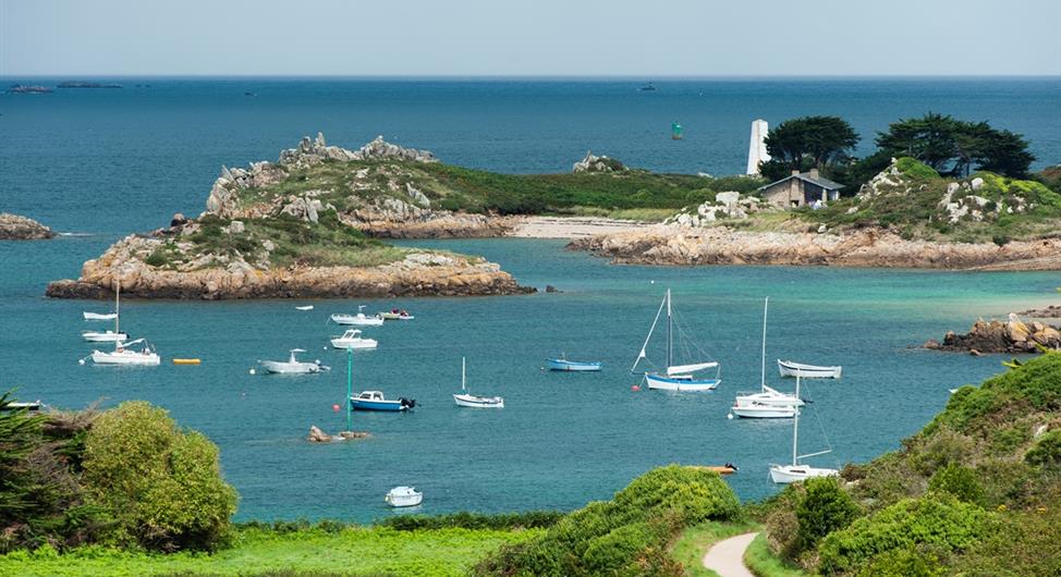 Het eiland Bréhat bij de 3-sterren camping Armor Loisirs in Trébeurden Côtes d'Armor-Bretagne - Camping Armor Loisirs