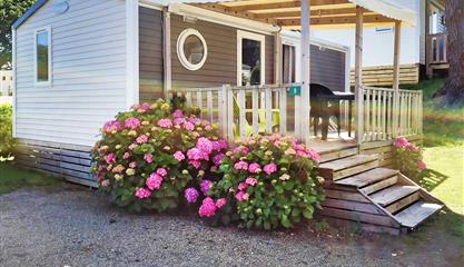 Camping Côte de Granit Rose - Stacaravan**** 2 slaapkamers camping, zwembad - Camping Armor Loisirs