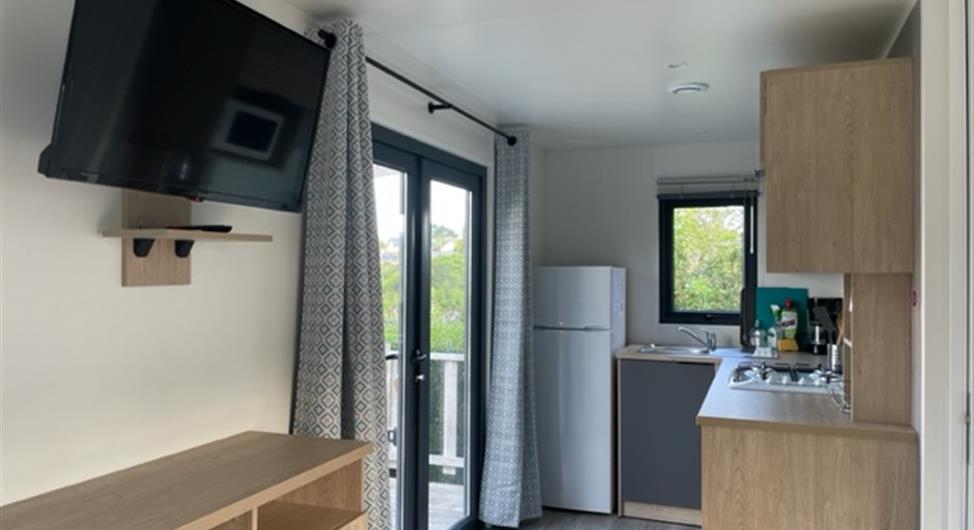 Camping Côte de Granit Rose - Stacaravan 2 slaapkamers standplaatsen 3 - 7 - Camping Armor Loisirs