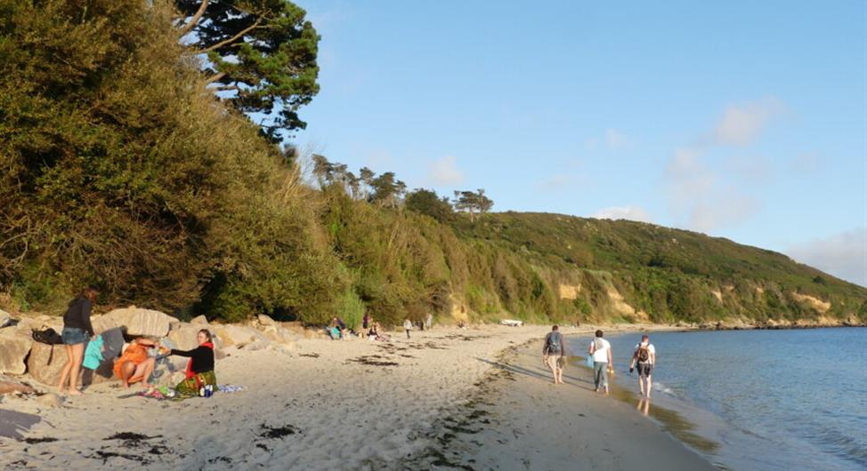 Pors Mabo strand aan de roze granietkust, Trébeurden, vlakbij Perros Guirec - Camping Armor Loisirs